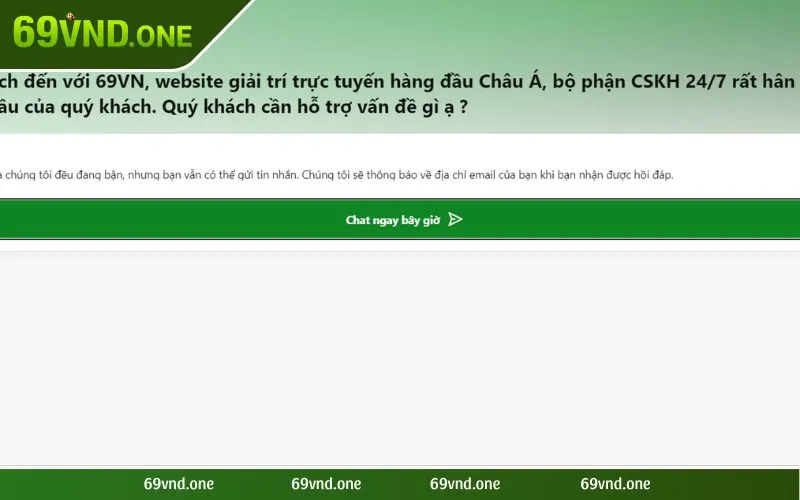 Nhận sự hỗ trợ từ phía chuyên viên để được giải đáp