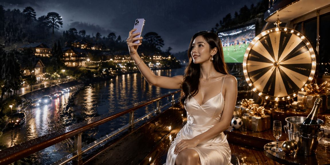 Người mẫu tại Đà Lạt tham gia quay số may mắn và nhận thưởng tại sự kiện giải trí trực tuyến