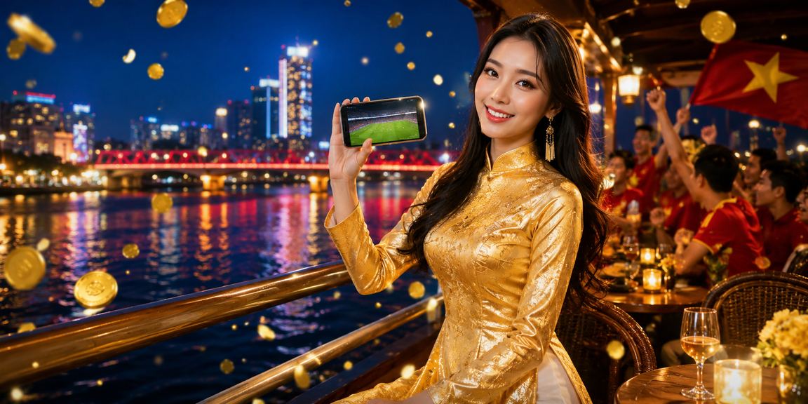 Không khí casino và cá cược trực tuyến sôi động tại Việt Nam với giao diện giao dịch hiện đại